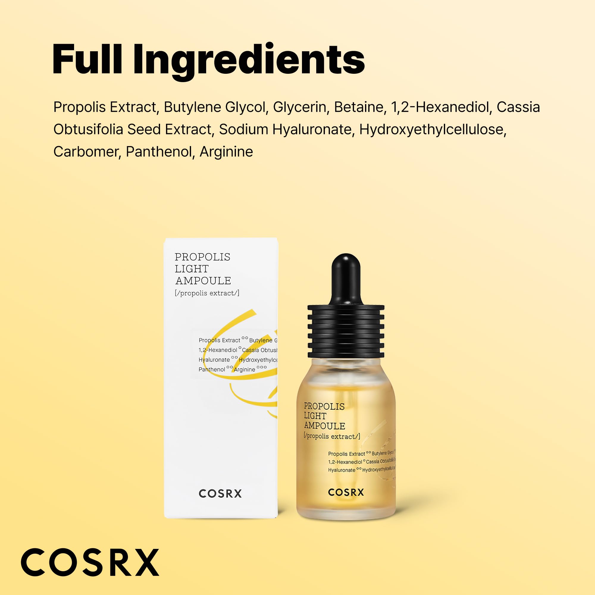 Amazon.com: COSRX Propolis Ampoule, Glow Boosting Serum for Face